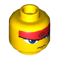 Lego hlava, žlutá (4292012)